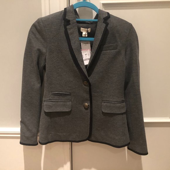 J. Crew Tipped Knit Blazer - Picture 5 of 5